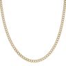 9ct Yellow Gold Curb Chain 22"