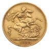 1880 Victoria Young Head Australia Full Sovereign Coin