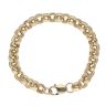 9ct Yellow Gold Belcher Bracelet 8.5"
