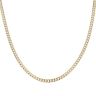 9ct Yellow Gold Curb Chain 16"