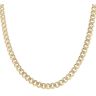 14ct Yellow Gold Monaco Curb Classic Flex Chain 18"