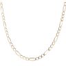 9ct Yellow Gold Figaro Chain 20"