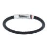 Unique & Co Black Leather Bracelet