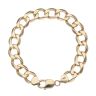 9ct Yellow Gold Curb Bracelet 8"