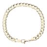 9ct Yellow Gold Curb Bracelet 8"