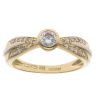 18ct Yellow Gold Brilliant Cut 0.45ct Diamond Solitaire Ring