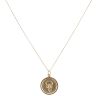 9ct Yellow Gold Scorpio Pendant and Chain 18"