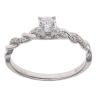 18ct White Gold 0.40ct Brilliant Cut Diamond Solitaire Ring