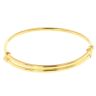22ct Yellow Gold Child's Plain Bangle