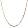 9ct Yellow Gold Curb Chain 18"
