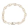 9ct Yellow Gold Button Bracelet 7.5"