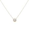 9ct Yellow Gold 1.00ct Brilliant Cut Lab Grown Diamond Solitaire Pendant and Chain 18"
