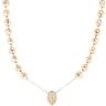 9ct Yellow Gold Rosary Beads with a Crucifix 32"