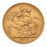 1872 Victoria Young Head UK Full Sovereign Coin