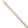 9ct Yellow Gold Curb Bracelet 7.5"