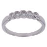 9ct White Gold 0.25ct Brilliant Cut Diamond Five Stone Ring