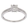 9ct White Gold 0.15ct Diamond Solitaire Ring