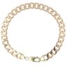 9ct Yellow Gold Curb Bracelet 8.5"