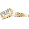 9ct Yellow Gold Cubic Zirconia Mum Ring