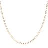 9ct Yellow Gold Curb Chain 20"