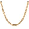 Unique & Co Stainless Steel and Yellow Gold IP Plating Curb Chain