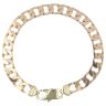 9ct Yellow Gold Curb Bracelet 8"