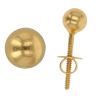 22ct Yellow Gold Ball Stud Earrings