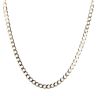 9ct Yellow Gold Curb Chain 20"