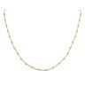 9ct Yellow Gold Patterned Beads Chain 18"