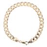 9ct Yellow Gold Curb Bracelet 8"