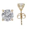 9ct Yellow Gold 1.03ct Brilliant Cut Lab Grown Diamond Solitaire Earrings