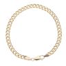 9ct Yellow Gold Curb Bracelet 8"
