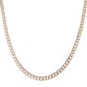9ct Yellow Gold Diamond Cut Curb Chain 20"