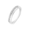 9ct White Gold 1.10ct Princess Cut and Baguette Lab Grown Diamond Eternity Ring
