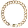 9ct Yellow Gold Curb Bracelet 8.5"