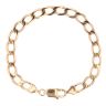 9ct Yellow Gold Curb Bracelet 7.5"
