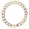 9ct Yellow Gold Curb Bracelet 8.5"