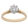 18ct Yellow Gold 0.77ct Brilliant Cut Diamond Solitaire Ring