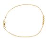 22ct Yellow Gold Slash Bead Bracelet 7"