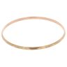 18ct Yellow Gold Patterned Bangle