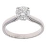 Platinum 1.00ct Diamond Solitaire Ring