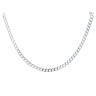Silver Curb 20" Chain by Icesia