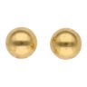 22ct Yellow Gold Ball Stud Earrings