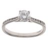 Platinum 0.75ct Brilliant Cut Diamond Solitaire Ring