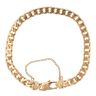 9ct Yellow Gold Curb Bracelet 8"