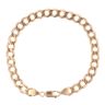 9ct Yellow Gold Curb Bracelet 8.5"