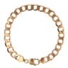 9ct Yellow Gold Curb Bracelet 8.5"
