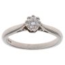 Platinum 0.20ct Brilliant Cut Diamond Solitaire Ring