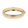 14ct Yellow Gold Patterned Childs Bangle