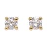 18ct Yellow Gold 0.35ct Brilliant Cut Diamond Stud Earrings